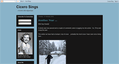 Desktop Screenshot of cicerosings.blogspot.com