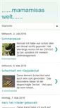 Mobile Screenshot of mamamisas-welt.blogspot.com