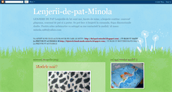 Desktop Screenshot of lenjerii-de-pat-minola.blogspot.com