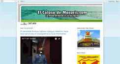 Desktop Screenshot of elcolosodemacorix.blogspot.com