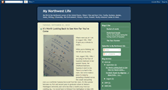 Desktop Screenshot of mynorthwestlife.blogspot.com