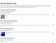 Tablet Screenshot of mynorthwestlife.blogspot.com