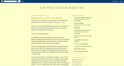 Desktop Screenshot of pay-per-clickmarketing.blogspot.com