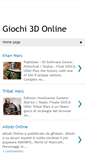 Mobile Screenshot of giochi3donline.blogspot.com