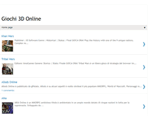 Tablet Screenshot of giochi3donline.blogspot.com