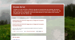 Desktop Screenshot of bruxasdaluz.blogspot.com