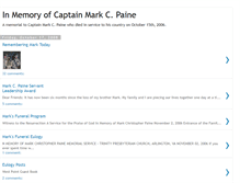 Tablet Screenshot of captainmarkpaine.blogspot.com