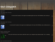 Tablet Screenshot of idiotcomputer.blogspot.com
