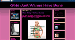 Desktop Screenshot of girlsjustwannahavebuns.blogspot.com