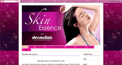 Desktop Screenshot of dermclinicph.blogspot.com