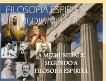 Tablet Screenshot of filosofiaespiritaemediunidade.blogspot.com