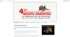 Desktop Screenshot of monteadentro-ec.blogspot.com