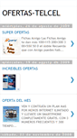 Mobile Screenshot of ofertas-telcel.blogspot.com