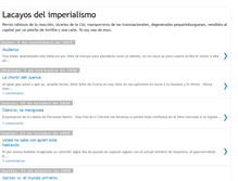 Tablet Screenshot of lacayosdelimperialismo.blogspot.com