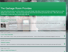 Tablet Screenshot of garbageroomprovides.blogspot.com
