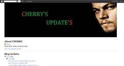 Desktop Screenshot of cherrysupdates.blogspot.com