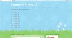 Desktop Screenshot of francescmercade.blogspot.com