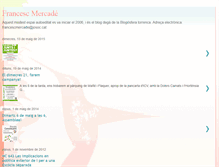 Tablet Screenshot of francescmercade.blogspot.com