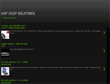 Tablet Screenshot of hiphopbeatmix.blogspot.com