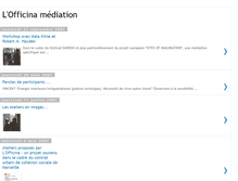 Tablet Screenshot of officinamediation.blogspot.com
