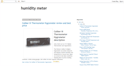 Desktop Screenshot of humiditymeters.blogspot.com