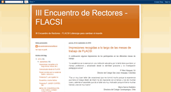 Desktop Screenshot of encuentroderectoresflacsi.blogspot.com