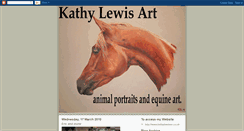 Desktop Screenshot of kathylewisart.blogspot.com