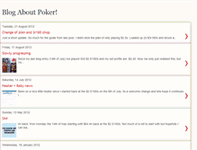 Tablet Screenshot of blogaboutpoker.blogspot.com