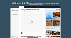 Desktop Screenshot of goradesi.blogspot.com