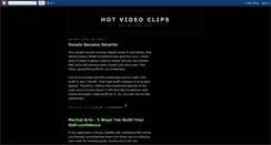 Desktop Screenshot of hot-video-clips.blogspot.com