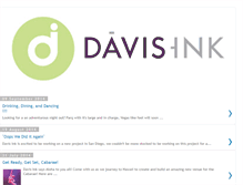 Tablet Screenshot of davisinkltd.blogspot.com