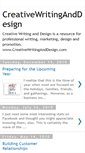 Mobile Screenshot of creativewritinganddesign.blogspot.com