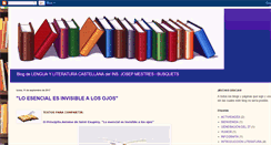 Desktop Screenshot of letraliacuarto.blogspot.com