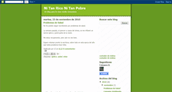 Desktop Screenshot of nitanriconitanpobre.blogspot.com
