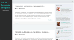Desktop Screenshot of infotec-uy.blogspot.com
