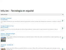 Tablet Screenshot of infotec-uy.blogspot.com