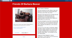 Desktop Screenshot of friendsofbarbara.blogspot.com