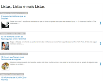 Tablet Screenshot of muitaslistas.blogspot.com