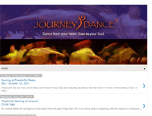 Tablet Screenshot of journeydanceottawa.blogspot.com