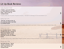 Tablet Screenshot of litup-bookreviews.blogspot.com