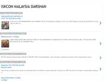 Tablet Screenshot of iskconmalaysiadarshan.blogspot.com