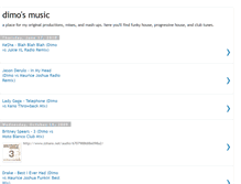 Tablet Screenshot of dimosmusic.blogspot.com