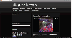 Desktop Screenshot of justlisten0.blogspot.com