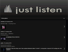 Tablet Screenshot of justlisten0.blogspot.com
