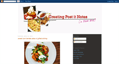 Desktop Screenshot of creatingpostitnotes.blogspot.com