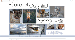 Desktop Screenshot of cornerofcatsmind.blogspot.com
