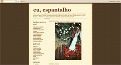 Desktop Screenshot of euespantalho.blogspot.com