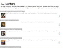 Tablet Screenshot of euespantalho.blogspot.com