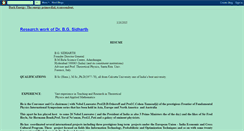 Desktop Screenshot of bgsidharth.blogspot.com