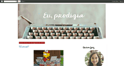 Desktop Screenshot of euprodigia.blogspot.com